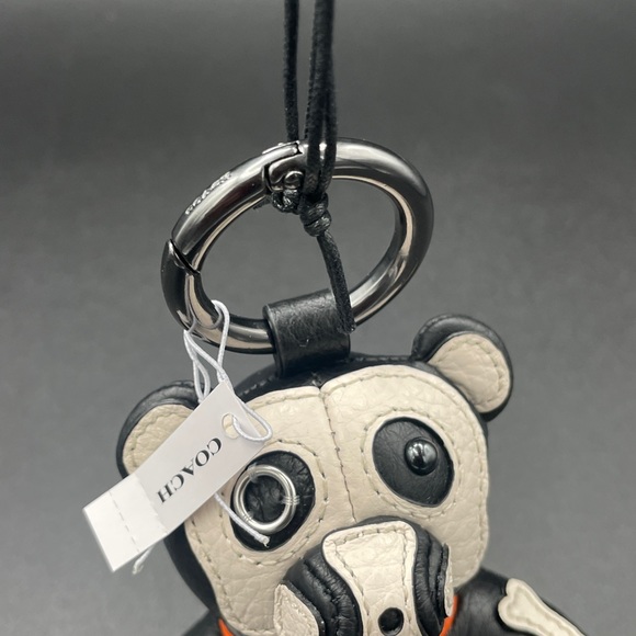 Coach Halloween Skeleton Bear Bag Charm - Picture 5 of 7